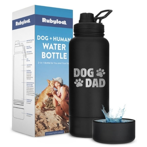 SierraPaws 2-in-1 Adventure Stainless Steel Bottle
