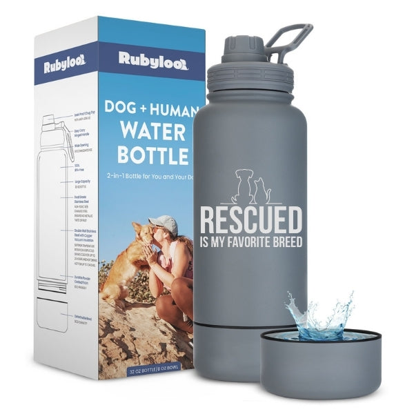 SierraPaws 2-in-1 Adventure Stainless Steel Bottle