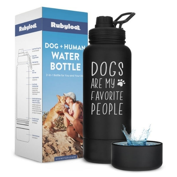 SierraPaws 2-in-1 Adventure Stainless Steel Bottle