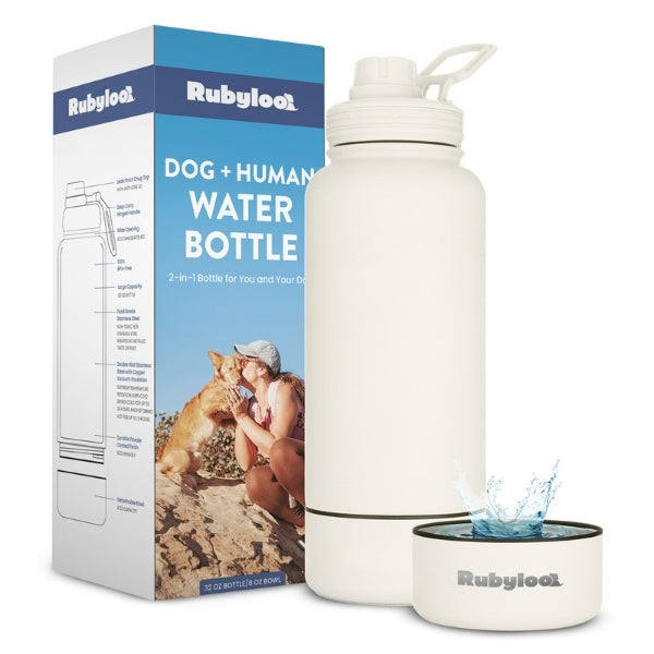 SierraPaws 2-in-1 Adventure Stainless Steel Bottle