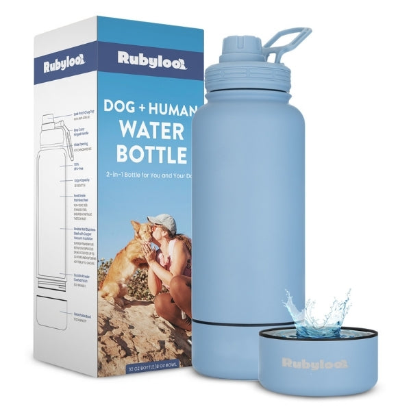SierraPaws 2-in-1 Adventure Stainless Steel Bottle