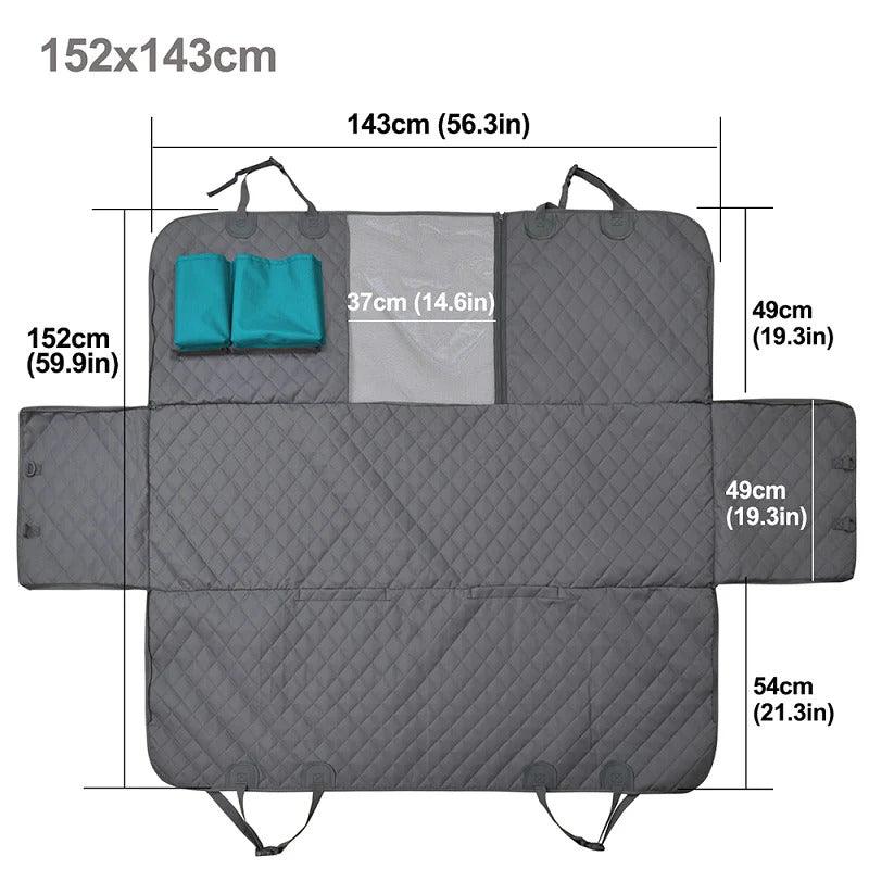 SierraPaws Waterproof Dog Car Seat Cover