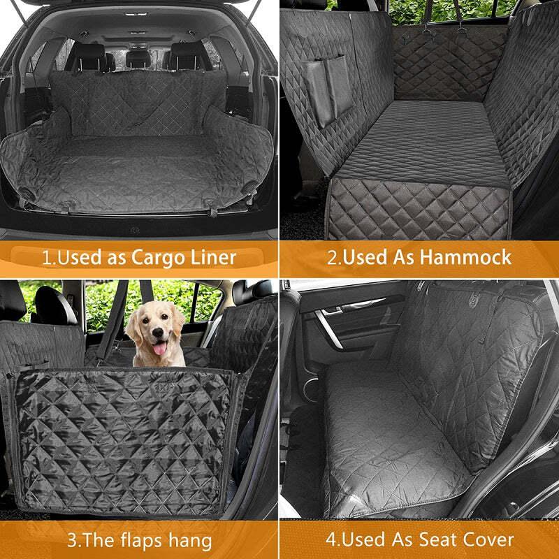 SierraPaws Waterproof Dog Car Seat Cover